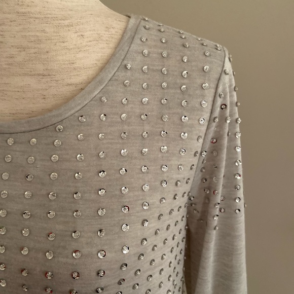 Ann Taylor Rhinestone Top - Picture 2 of 13